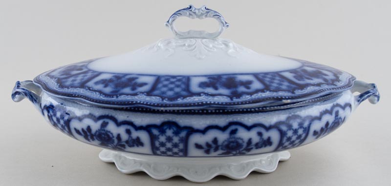 Vegetable Dish with Lid c1900